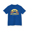 California Kids Tee - Vintage Los Angeles Graphic Cotton T-Shirt, Summer Kids Clothes, Palm Tree Tee, Fun Gift for Kids, Vacation Wear - TINMICO