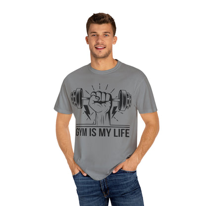 Gym Life T-Shirt | Fitness Apparel, Workout Top, Unisex Tee, Weightlifting Shirt, Activewear Gift - TINMICO