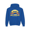 Los Angeles Youth Hoodie, Trendy Los Angeles Sweatshirt for Kids, California Style Sweatshirt, Perfect Gift for Teens, Casual Wear - TINMICO