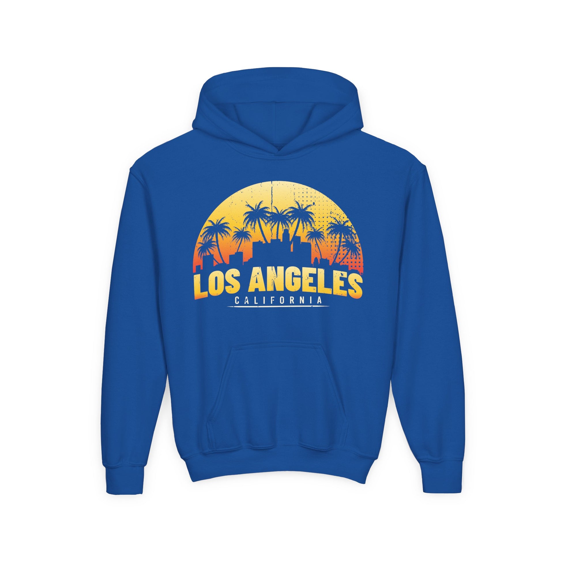 Los Angeles Youth Hoodie, Trendy Los Angeles Sweatshirt for Kids, California Style Sweatshirt, Perfect Gift for Teens, Casual Wear - TINMICO