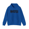 Hustle Hooded Sweatshirt, Cozy Workout Gear, Motivational Apparel, Gift for Entrepreneurs, Stylish Casual Wear - TINMICO