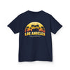 California Kids Tee - Vintage Los Angeles Graphic Cotton T-Shirt, Summer Kids Clothes, Palm Tree Tee, Fun Gift for Kids, Vacation Wear - TINMICO