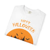 Halloween Graphic T-shirt, Spooky Tee for Trick or Treat, Unisex T-shirt for Fall Celebrations, Halloween Party Shirt, Cozy Casual Wear - TINMICO
