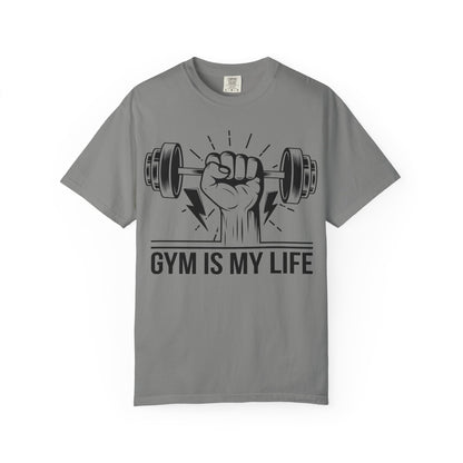 Gym Life T-Shirt | Fitness Apparel, Workout Top, Unisex Tee, Weightlifting Shirt, Activewear Gift - TINMICO