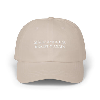 Classic Dad Cap - Make America Healthy Again | Casual Cap, Gift for Dads, Summer Accessory, Classic Baseball Hat, Outdoor Style - TINMICO