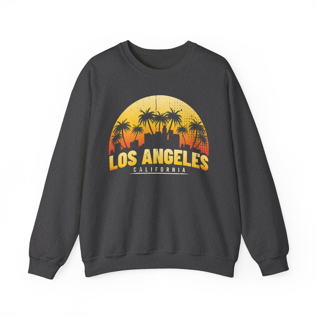 Los Angeles Sweater, California Crewneck, Urban Style Sweatshirt, Travel Gift, Cozy Apparel for Any Occasion - TINMICO