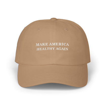 Classic Dad Cap - Make America Healthy Again | Casual Cap, Gift for Dads, Summer Accessory, Classic Baseball Hat, Outdoor Style - TINMICO