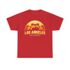 Los Angeles Sunset Graphic Tee | Unisex Heavy Cotton Shirt, California Style T-Shirt, Summer Outfit, Presentation Gift, Music Festival Top - TINMICO