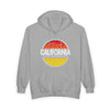 California Sunset Hoodie | Unisex Full Zip Sweatshirt, Casual Wear, Travel Apparel, Gift for Him/Her, Outdoor Fashion, LA Style - TINMICO