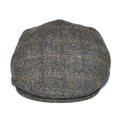 Big Size 100% Wool Ivy Cap Men Flat Caps Tweed Scally Hat -cutter Newsboy Cap Driving Hats |TINMICO - TINMICO