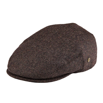 TMC Wool Tweed Herringbone Irish Cap Men Women Beret Cabbie Driver Hat Newsboy Caps Golf Ivy - TINMICO