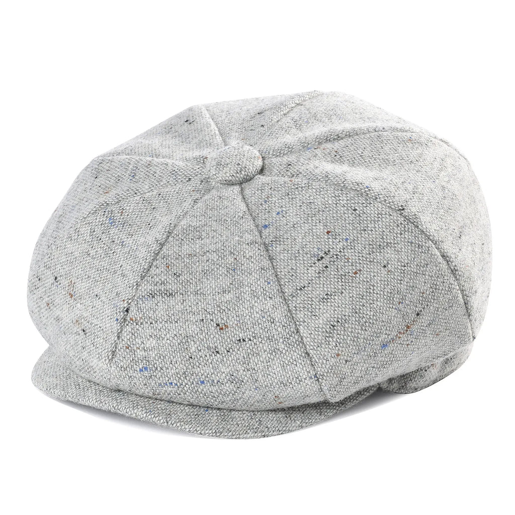Kids Caps Small Size Boy Woolen Flat Cap Herringbone Girl Infant Toddler Youth Beret Hat for Child | TINMICO - TINMICO