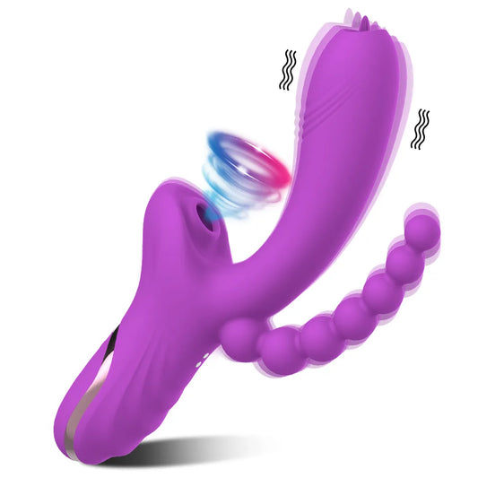 TINMICO Vibrator Clitoris Stimulator Blowjob Oral Nipple Sex Toys for Adults 18 WomeN,3 In 1 Clit Sucker Vagina Sucking