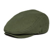 TINMICO Airhole Flat Cap Mens Cotton Driver Hat Summer Newsboy Caps Ivy Hat Gatsby Breathable Beret Golf - TINMICO