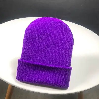New Winter Hats Beanies Knitted Solid Cute Hat Girls Autumn Female Beanie Caps Warmer Bonnet | TINMICO - TINMICO