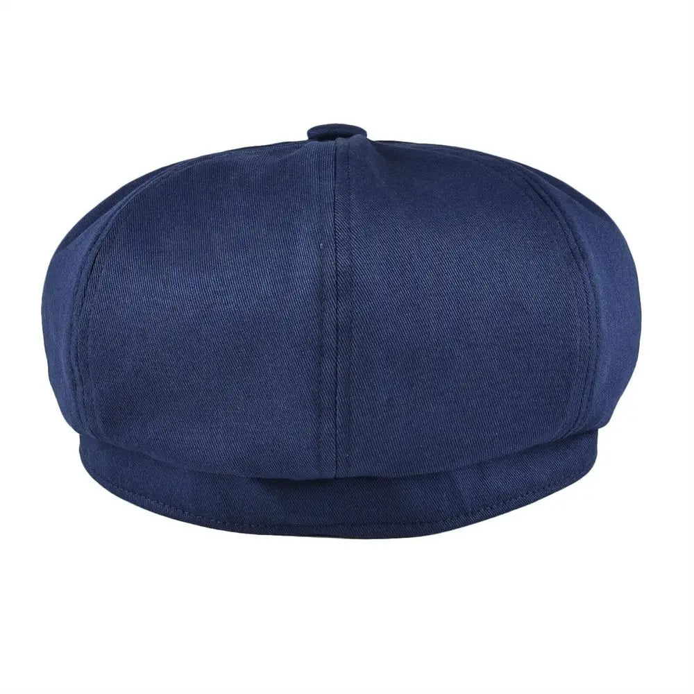 Cap Men's Twill Cotton Hat 8 Panel Hat Baker Caps Retro Gatsby Hats Casual Brand Cap Beret for Male | TINMICO - TINMICO