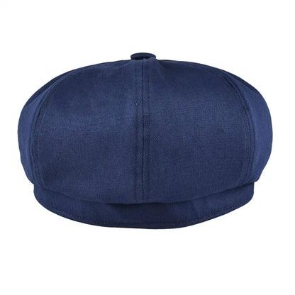 Cap Men's Twill Cotton Hat 8 Panel Hat Baker Caps Retro Gatsby Hats Casual Brand Cap Beret for Male | TINMICO - TINMICO