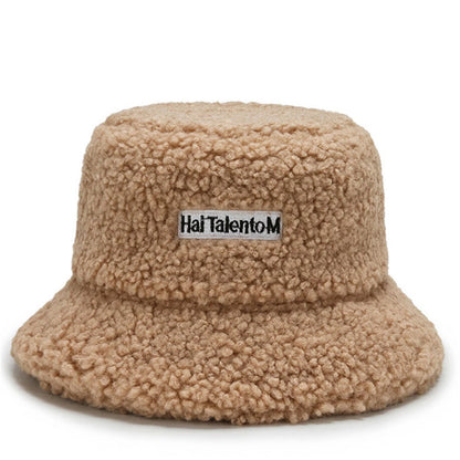TINMICO Winter Warm Fleece Bucket Hat for Men Women Cold Resistant Fashion Fisherman Cap Trendy Sunshade New - TINMICO
