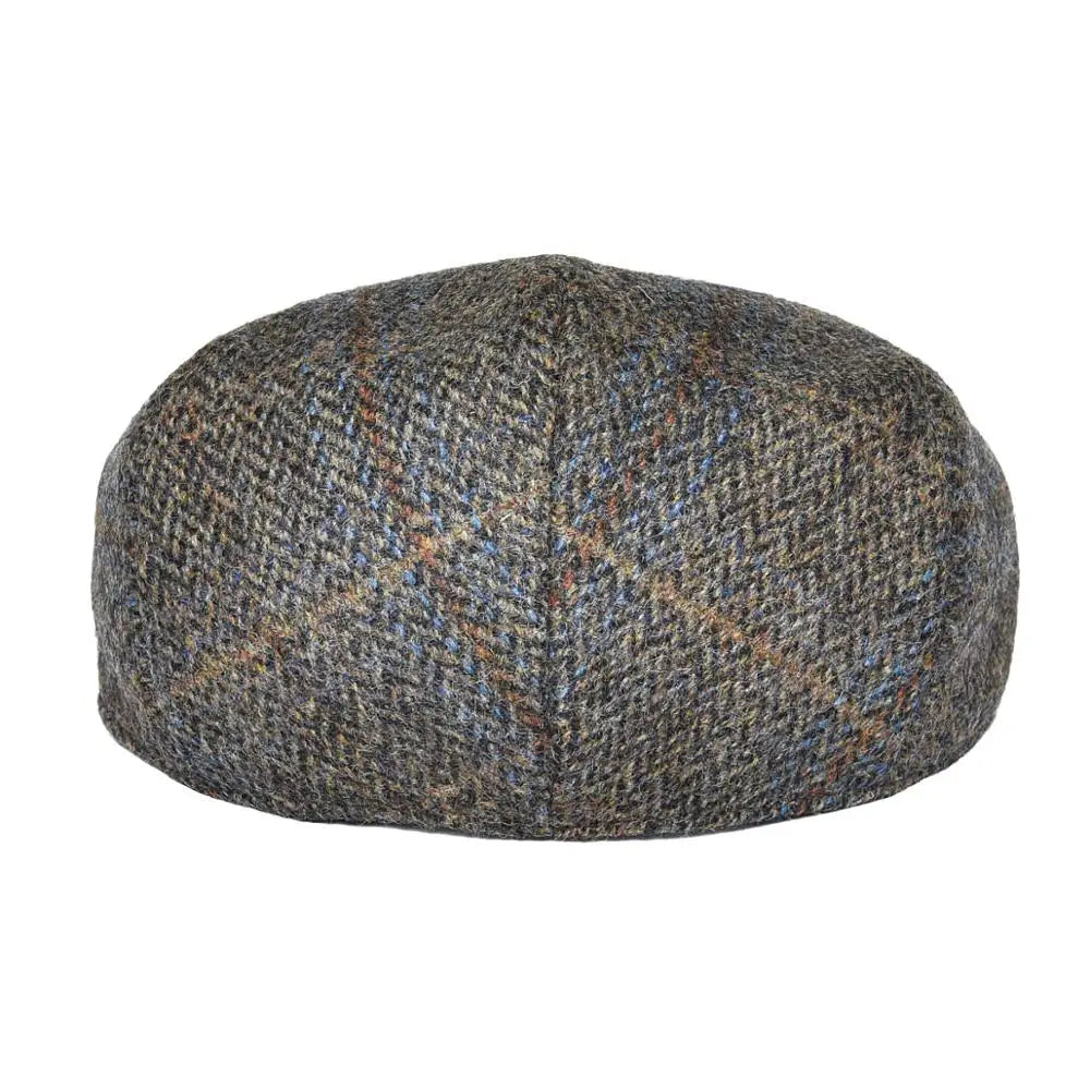 Big Size 100% Wool Ivy Cap Men Flat Caps Tweed Scally Hat -cutter Newsboy Cap Driving Hats |TINMICO - TINMICO