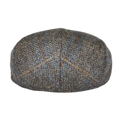 Big Size 100% Wool Ivy Cap Men Flat Caps Tweed Scally Hat -cutter Newsboy Cap Driving Hats |TINMICO - TINMICO