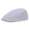 Hat Unisex Mesh Flat Caps Newsboy Style Fashion Breathable Summer Hat for Women Men Caps New Summer Casual Beret | TINMICO