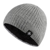 New Autumn/Winter Fleece Thick Knitted Thermal Blend Hat | TINMICO