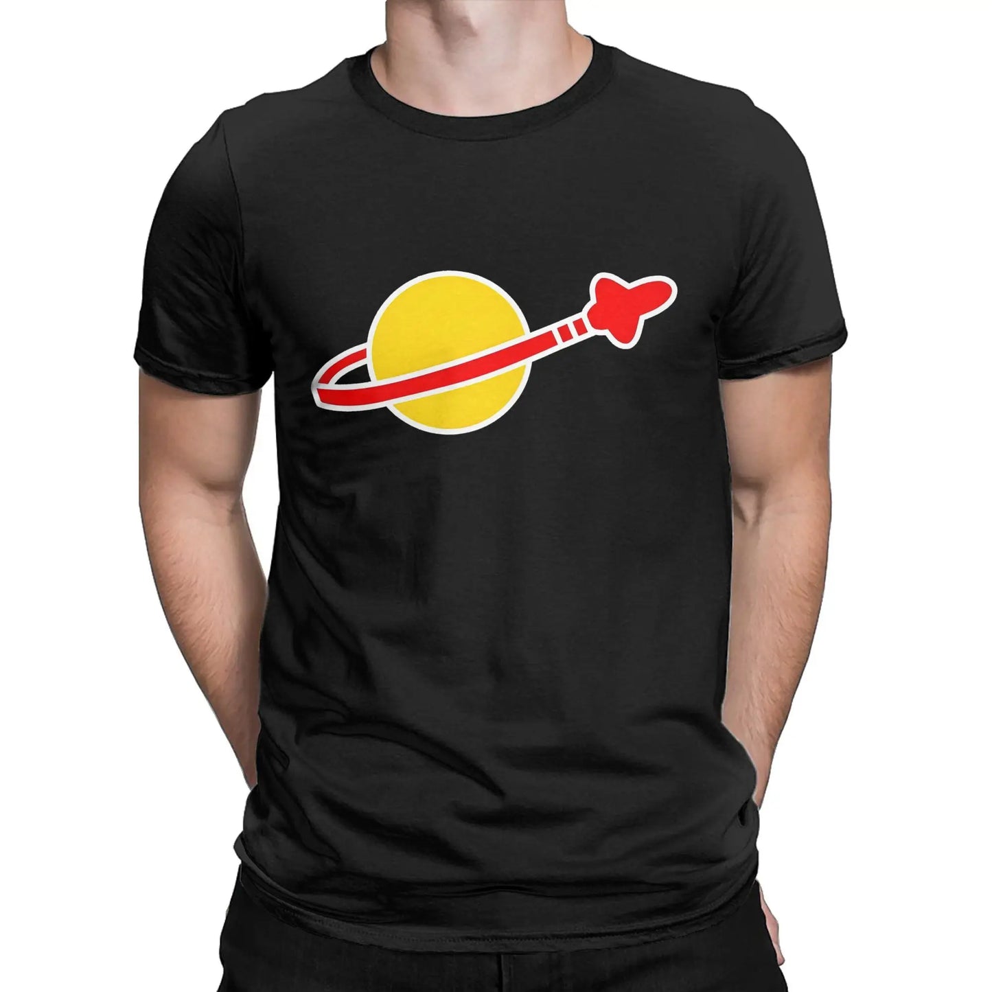 T-Shirts Hipster Benny Spaceman , T-Shirt Vintage Lego space T-Shirts Men Crewneck Pure Cotton | New TMC - TINMICO