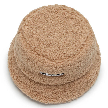 TINMICO Winter Warm Fleece Bucket Hat for Men Women Cold Resistant Fashion Fisherman Cap Trendy Sunshade New - TINMICO