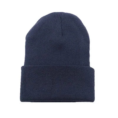 New Winter Hat for Woman New Beanies Knitted Fluorescent  Warmer Bonnet Ladies Casual Cap | TINMICO - TINMICO
