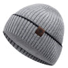 Sports Knitted Hat Unisex Winter Hat Plush Fleece Warm Cap Snow Label Soft Beanie Hat For Men Women Outdoor| TINMICO