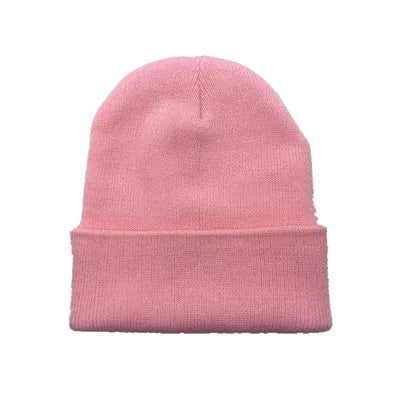 New Winter Hat for Woman New Beanies Knitted Fluorescent  Warmer Bonnet Ladies Casual Cap | TINMICO - TINMICO
