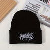 New Warm Women's Men's Winter Urine Cap Gothic Street Punk Knitted Urine Cap Fashion Warm Skulies Urine Cap | TINMICO