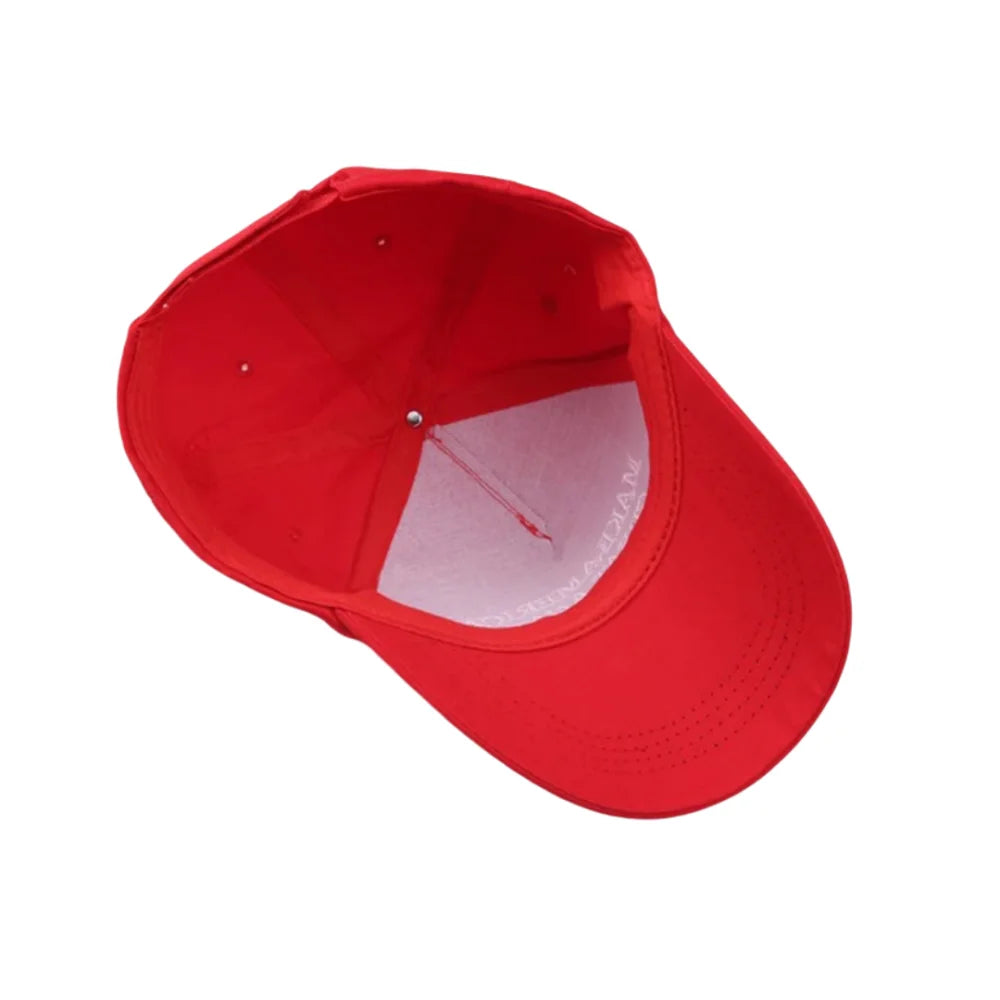 Makes America Great Again Baseball Cap Solid Color Embroidered Sunshade and Sun Protection Cap New Style | TINMICO - TINMICO