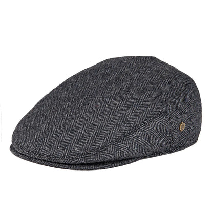 TMC Wool Tweed Herringbone Irish Cap Men Women Beret Cabbie Driver Hat Newsboy Caps Golf Ivy - TINMICO