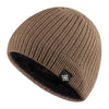 New Autumn/Winter Fleece Thick Knitted Thermal Blend Hat | TINMICO