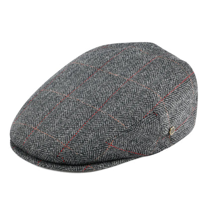 TMC Wool Tweed Herringbone Irish Cap Men Women Beret Cabbie Driver Hat Newsboy Caps Golf Ivy - TINMICO