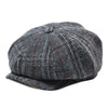 New Wool Newsboy Cap Herringbone Men British Flat Cap | TINMICO - TINMICO