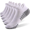 New thickened towel bottom running socks mesh boat socks non-slip breathable sports socks Low cut Men's socks Women's socks,3pairs | TINMICO