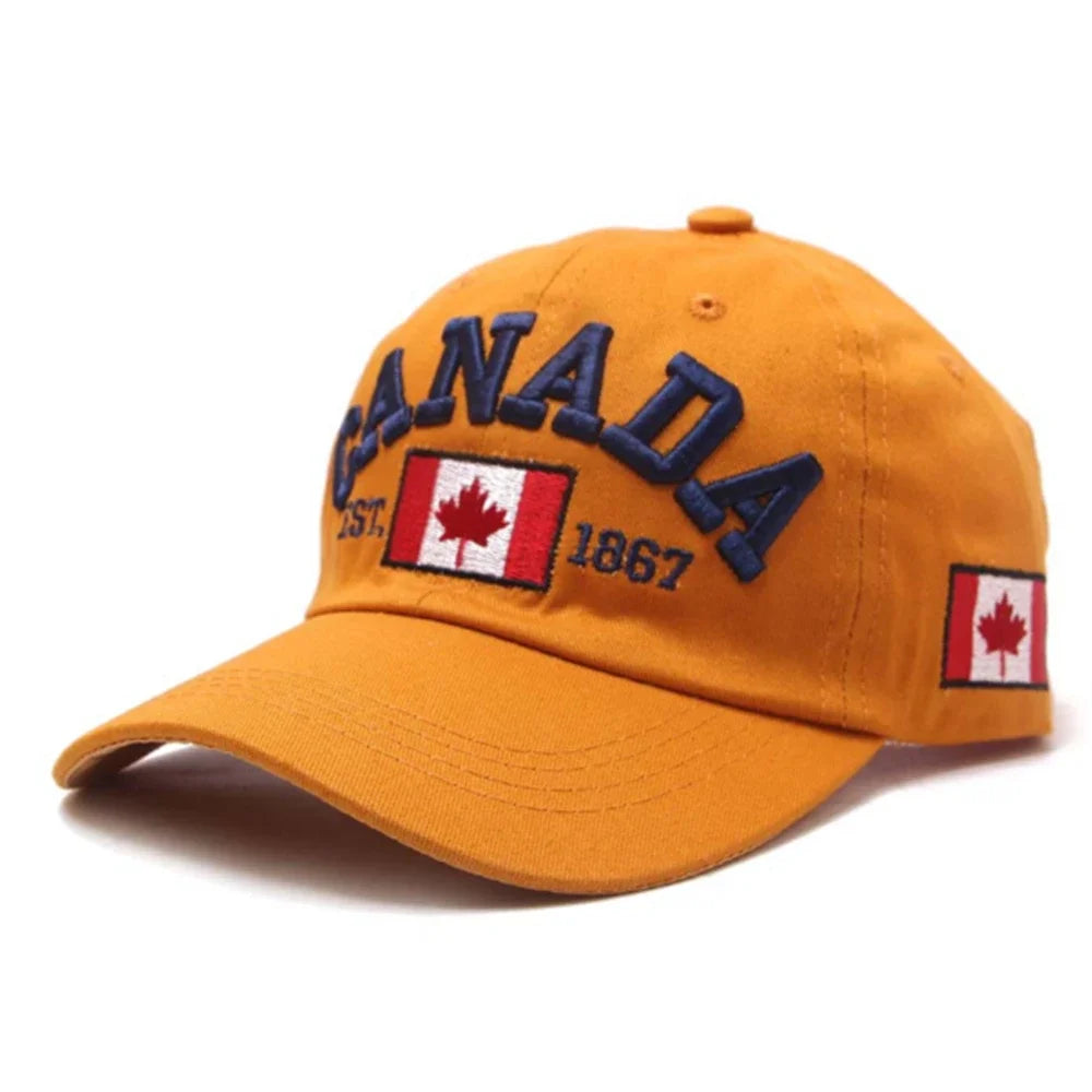 New Baseball Cap Unisex Canadian  Spring Summer Wild Sun Visor Popular Adult Letter Hat | TINMICO