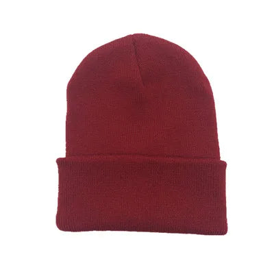 New Winter Hat for Woman New Beanies Knitted Fluorescent  Warmer Bonnet Ladies Casual Cap | TINMICO - TINMICO