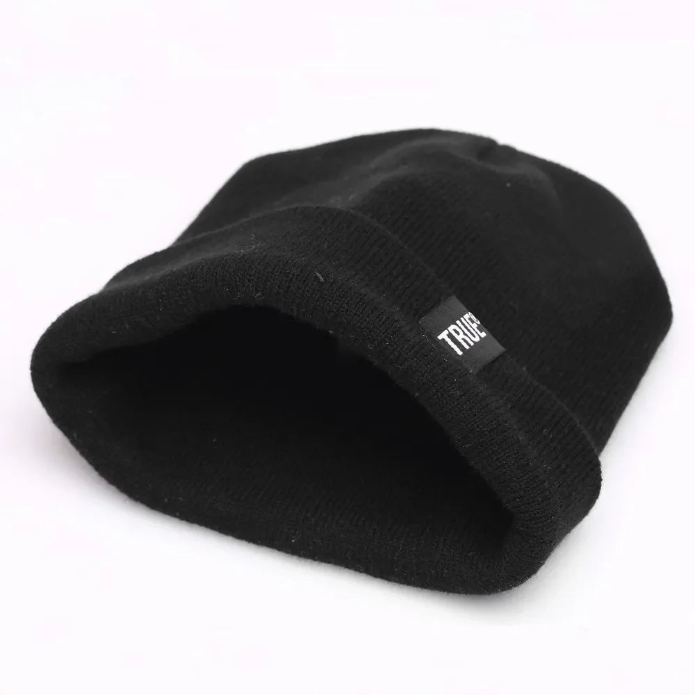 Unisex Cap Letter True 10 Colors Casual Beanies for Men Women Fashion Knitted Winter Hat Solid Hip-hop Skullies Hat Bonnet | TINMICO - TINMICO