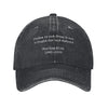 Charlie Kirk  Freedom RIP Baseball Cap is a distressed denim washed sun cap, Hat Freedom  | TMC - TINMICO