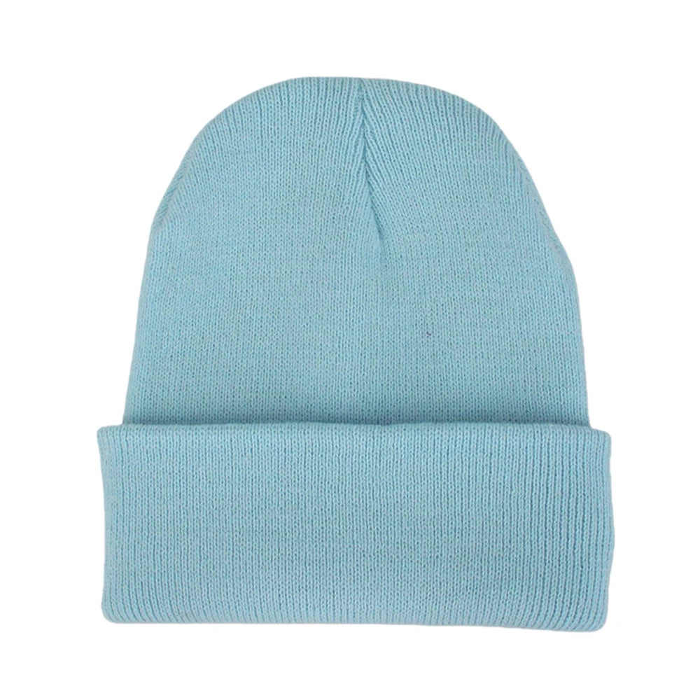 New Winter Hat for Woman New Beanies Knitted Fluorescent  Warmer Bonnet Ladies Casual Cap | TINMICO - TINMICO