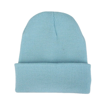 New Winter Hat for Woman New Beanies Knitted Fluorescent  Warmer Bonnet Ladies Casual Cap | TINMICO - TINMICO
