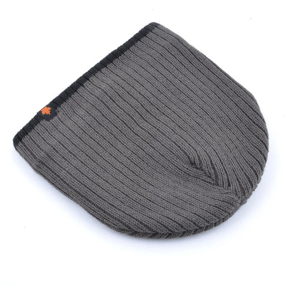 New Hats Men Winter Knitting Thick Beanie Hat Double Layer Solid Color Velvet Warm Bonnet Cap, Men's Skullies Beanies Knitted Wool  | TINMICO
