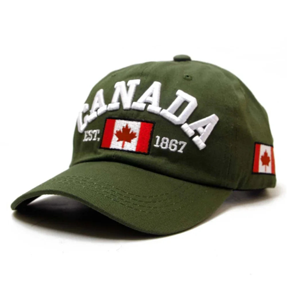 New Baseball Cap Unisex Canadian  Spring Summer Wild Sun Visor Popular Adult Letter Hat | TINMICO
