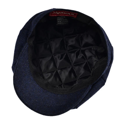 Kids Caps Small Size Boy Woolen Flat Cap Herringbone Girl Infant Toddler Youth Beret Hat for Child | TINMICO - TINMICO