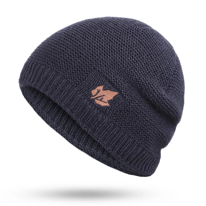 New winter knit hats men's and women's outdoor warm thickening plus | TINMICO - TINMICO