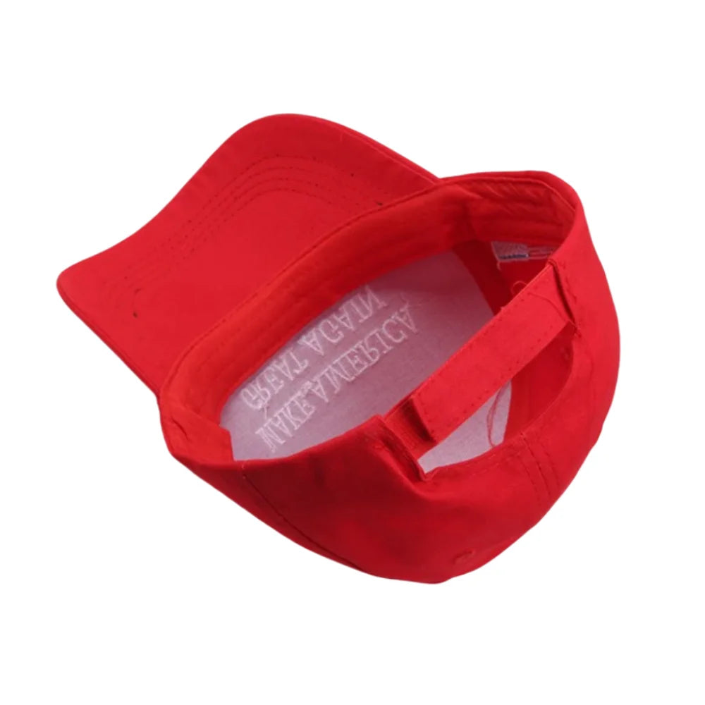 Makes America Great Again Baseball Cap Solid Color Embroidered Sunshade and Sun Protection Cap New Style | TINMICO - TINMICO