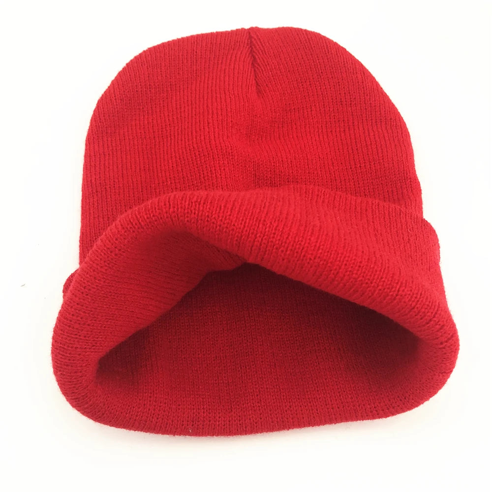 New Winter Hat for Woman New Beanies Knitted Fluorescent  Warmer Bonnet Ladies Casual Cap | TINMICO - TINMICO